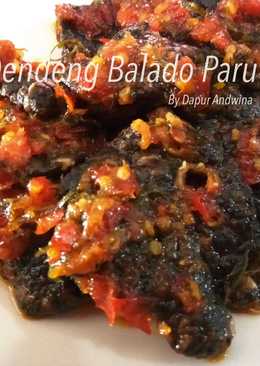 Dendeng Balado Paru (Daging)