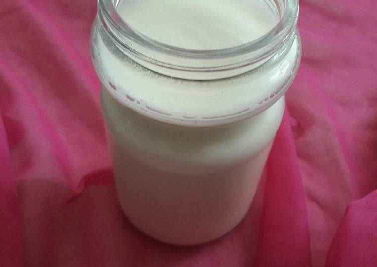 resep lengkap untuk Raw drink almond milk