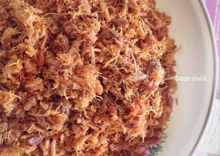  Resep  Abon ayam  kriuk  oleh Dapoer sriwidi Cookpad