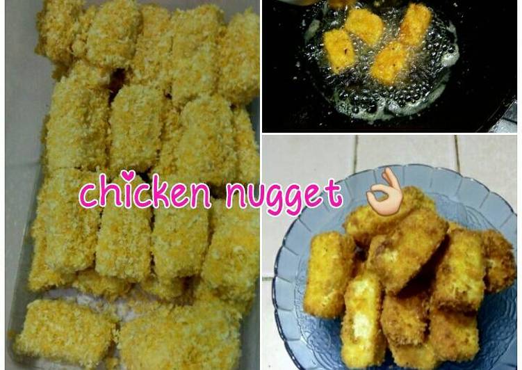 resep makanan Chicken nuggets crispy