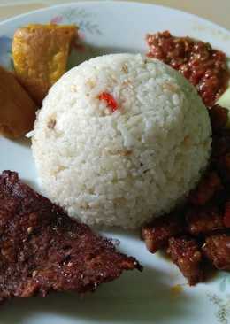 Nasi liwet ricekoker