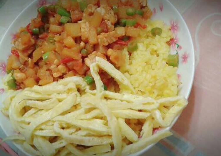 resep lengkap untuk Balado Kentang Tempe buncis