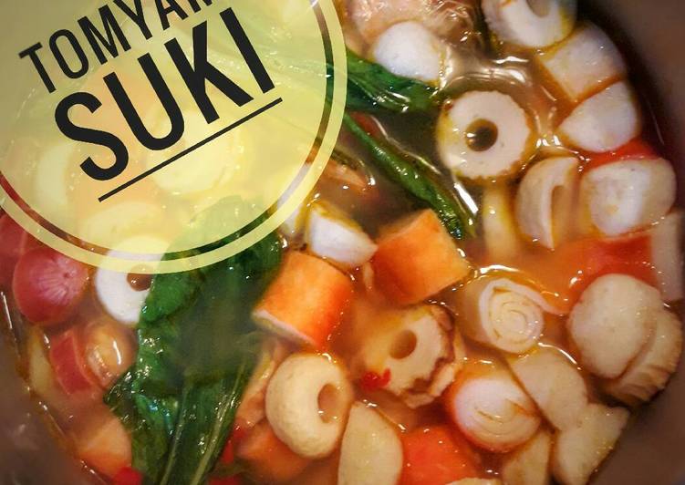 resep lengkap untuk Tomyam Suki ??