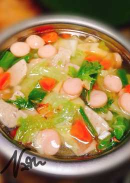 Sop Sayur Sosis Baso