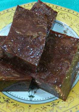 Puding brownis ala kafe