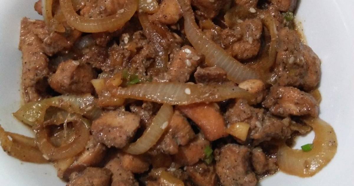 164 resep chicken teriyaki blackpaper enak dan sederhana 