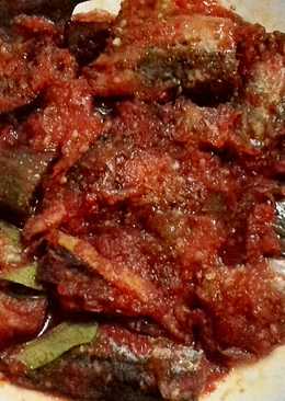 Balado ikan Tongkol + Terong