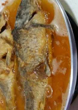 Ikan mas goreng sederhana