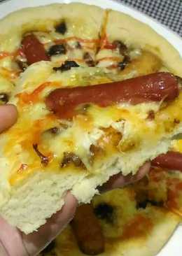 Pizza Sosis & Nugget (Tang Zhong)
