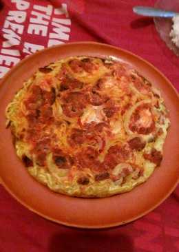 Omlet pizza rumahan ala chef niyan