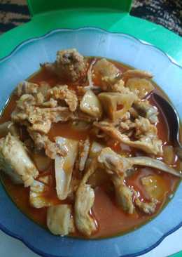 Seblak tulang cilok hot