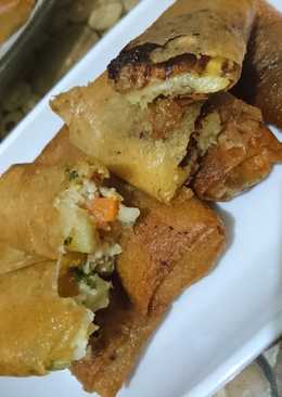 Lunpia sayur dan lunpia pisang coklat a.k.a Lumpia