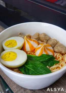 Mie ramen sederhana