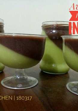 Avocado Pudding in Jar