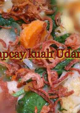 Capcay Kuah udang