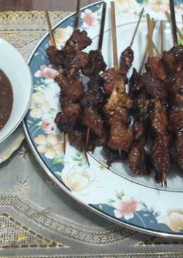 Sate Sapi Bumbu Kacang Siomay#Kita berbagi