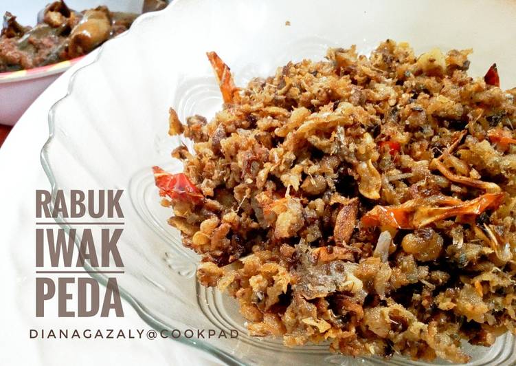 resep lengkap untuk Rabuk Iwak Peda