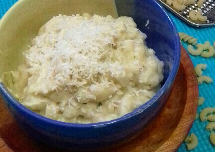 gambar untuk resep makanan Mac and cheese creamsoup royco