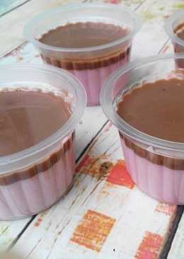 Silky Milky Puyo Pudding (Puding Puyo)