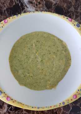 Bubur bayam jagung 7+