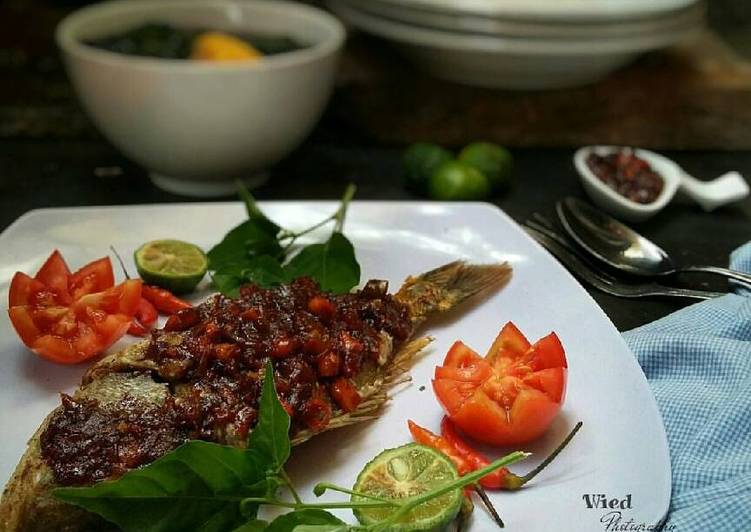 cara membuat Ikan Kakap Bakar Bumbu Parape