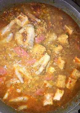 Seblak kuah pedas mantap