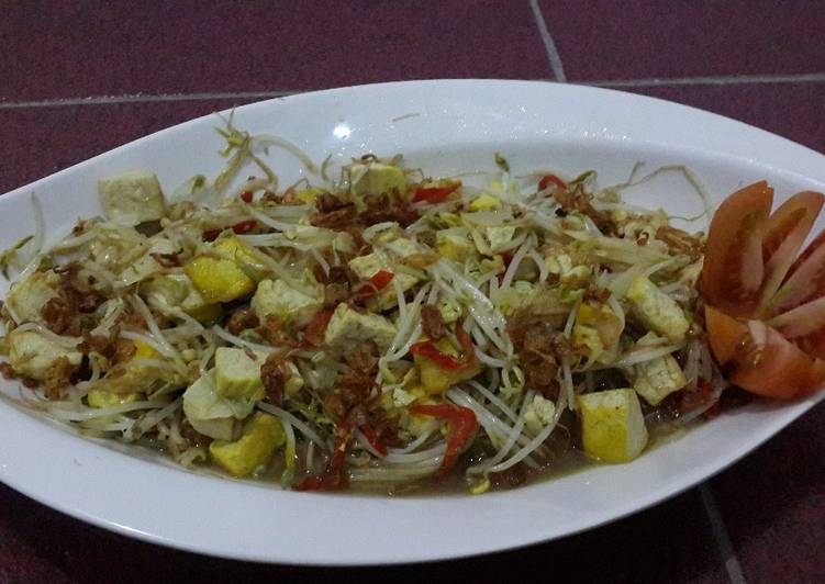 Resep Tumis Kecambah Tahu Kuning - Ika Wahyuni _ Bunda Azzam