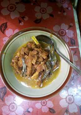 Semur daging kambing