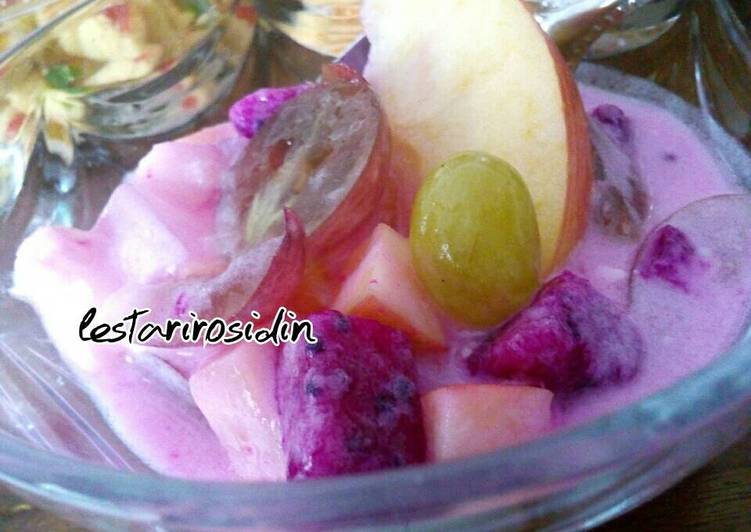 Resep Yoghurt Buah Karya Nia Lestari