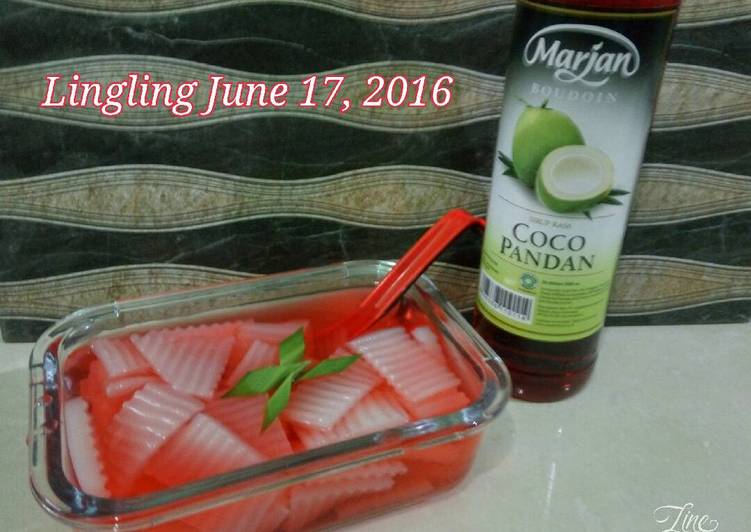 Resep Es Kelapa Lychee Oleh Lingling