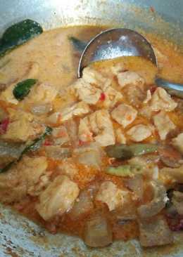 41. Sayur tahu kikil sapi pedas