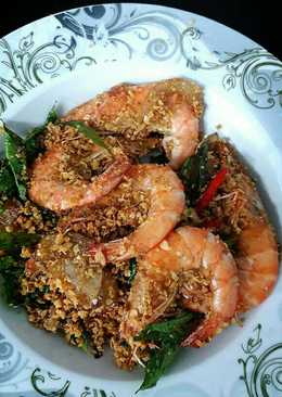 Udang goreng oatmeal