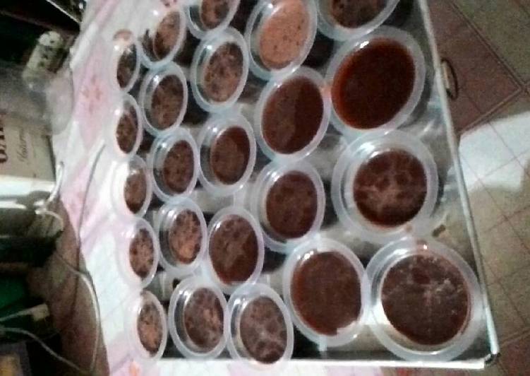 gambar untuk resep makanan Puding coklat susu