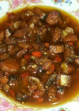 Ikan asin telang masak asam