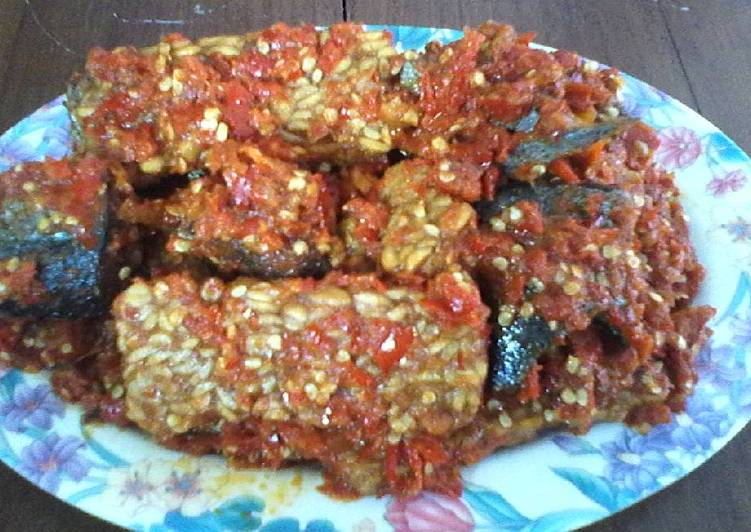 resep makanan Sala (anak ikan tongkol) jo Tempe Goreng Balado Khas Padang