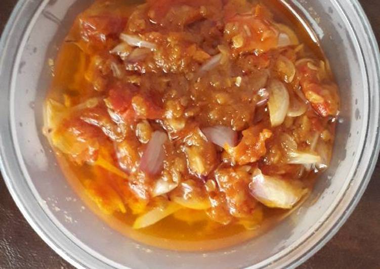 gambar untuk cara membuat Sambal bawang