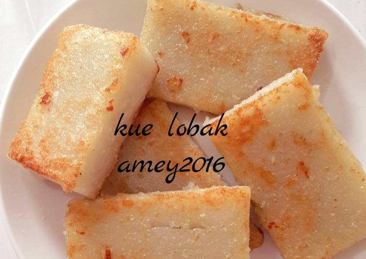 resep makanan Kue lobak goreng