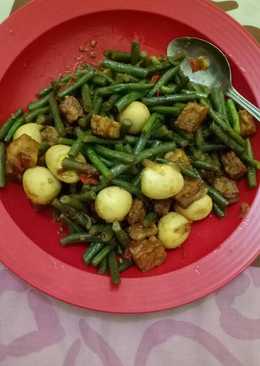 Tumis kacang puyuh