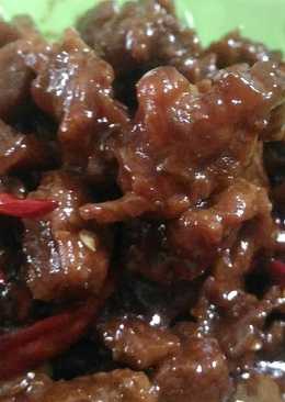 Beef teriyaki mantapp