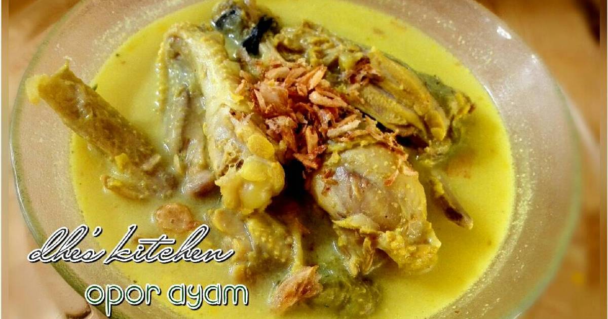 Resep Opor ayam (resep warisan keluarga) ala dhe's kitchen (Subandhini A.P)