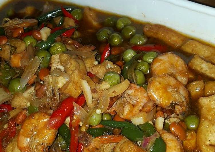 bahan dan cara membuat Tauco Udang Medan