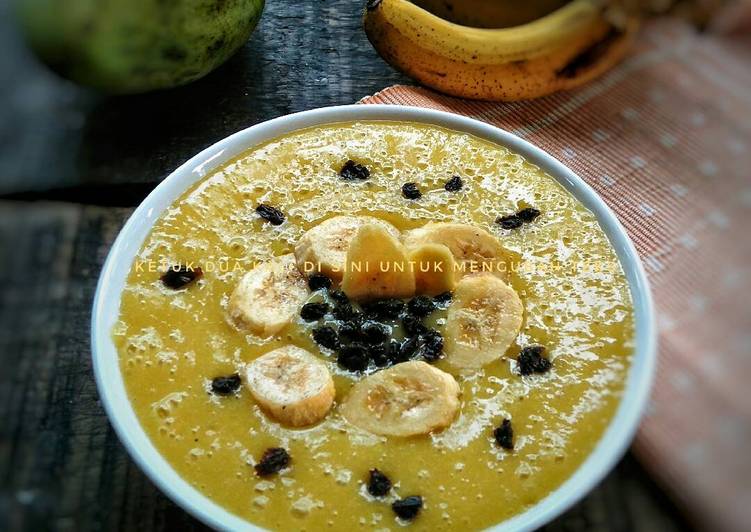 resep lengkap untuk Banana Mango Smoothies (#pr2_Smoothies)