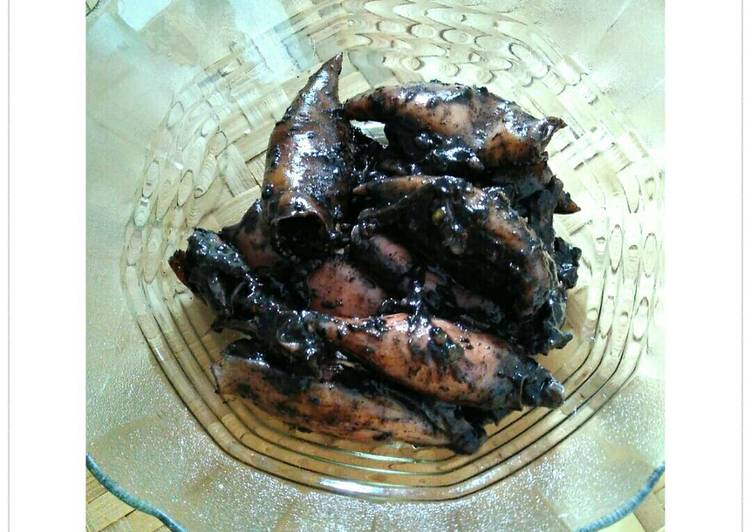 resep masakan cumi bumbu hitam