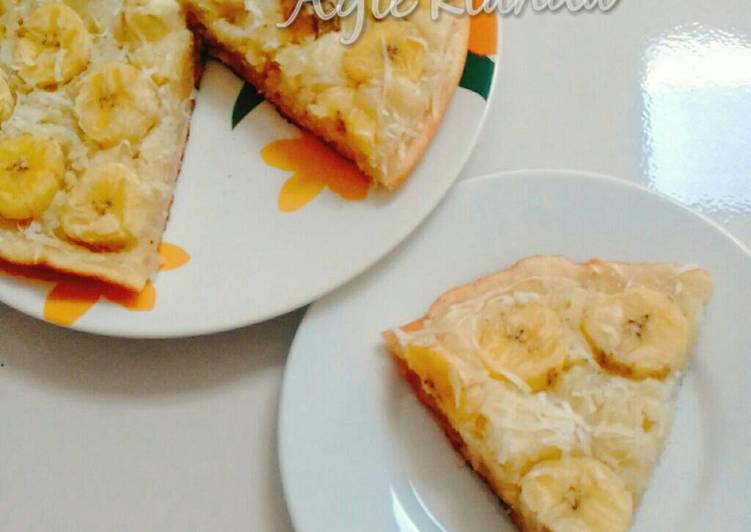 bahan dan cara membuat Pizza Banana???? (sederhana)