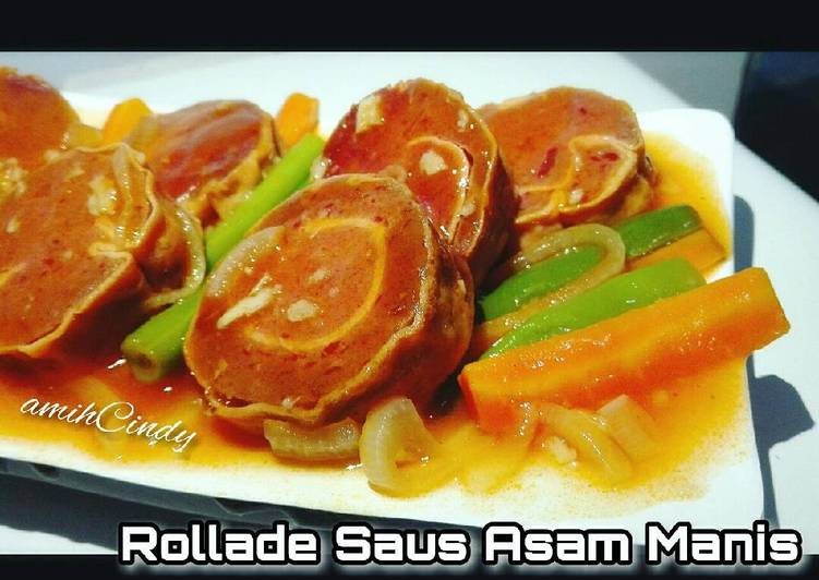 gambar untuk resep makanan Rollade Saus Asam Manis