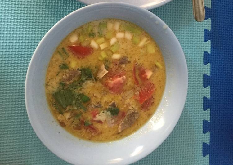 gambar untuk resep makanan Soto Betawi