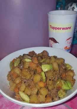 Sambel goreng kentang plus hati