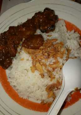 Nasi uduk (rice cooker) super simpel