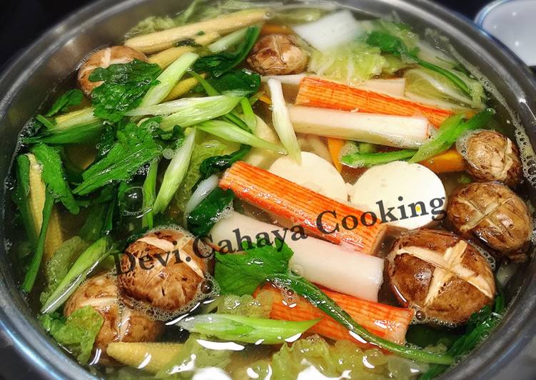 resep lengkap untuk Shabu Shabu Keluarga Cahaya ????