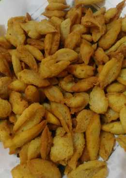 Kripik bawang / Kue bawang gunting